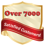 Over 7,000 Satisfied Customers